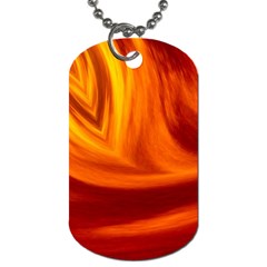 Wave Dog Tag (one Sided)