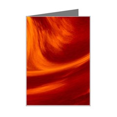 Wave Mini Greeting Card by Siebenhuehner