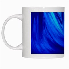 Wave White Coffee Mug by Siebenhuehner