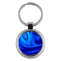 Wave Key Chain (round)