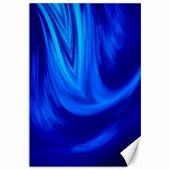 Wave Canvas 12  X 18  (unframed)