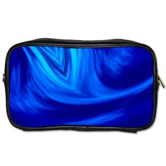 Wave Travel Toiletry Bag (one Side) by Siebenhuehner