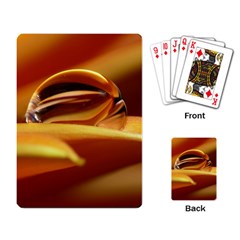 Waterdrop Playing Cards Single Design