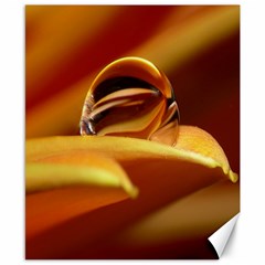 Waterdrop Canvas 8  X 10  (unframed)