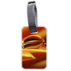 Waterdrop Luggage Tag (two Sides) by Siebenhuehner