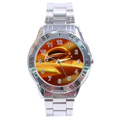 Waterdrop Stainless Steel Watch (men s)