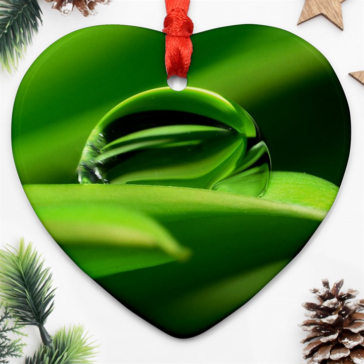 Waterdrop Heart Ornament