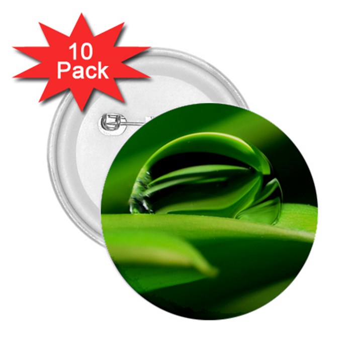 Waterdrop 2.25  Button (10 pack)