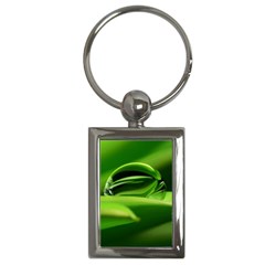 Waterdrop Key Chain (rectangle) by Siebenhuehner