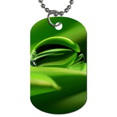 Waterdrop Dog Tag (two-sided) 