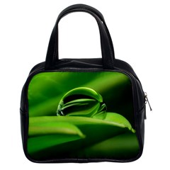 Waterdrop Classic Handbag (two Sides) by Siebenhuehner