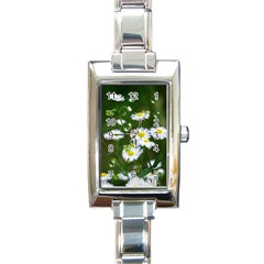 Magic Balls Rectangular Italian Charm Watch by Siebenhuehner