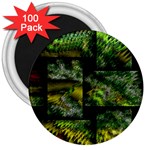 Modern Art 3  Button Magnet (100 pack) Front