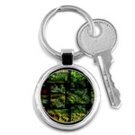 Modern Art Key Chain (Round) Front