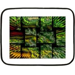 Modern Art Mini Fleece Blanket (two Sided) by Siebenhuehner