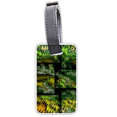 Modern Art Luggage Tag (one Side) by Siebenhuehner