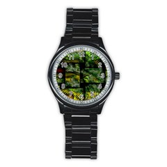 Modern Art Sport Metal Watch (black) by Siebenhuehner