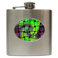 Modern Art Hip Flask