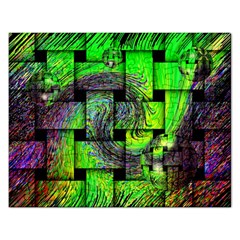 Modern Art Jigsaw Puzzle (rectangle) by Siebenhuehner