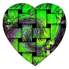 Modern Art Jigsaw Puzzle (heart)