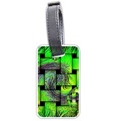 Modern Art Luggage Tag (one Side) by Siebenhuehner