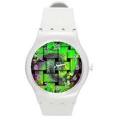 Modern Art Plastic Sport Watch (medium) by Siebenhuehner