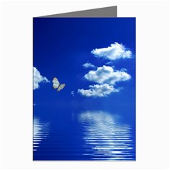 Sky Greeting Card (8 Pack) by Siebenhuehner