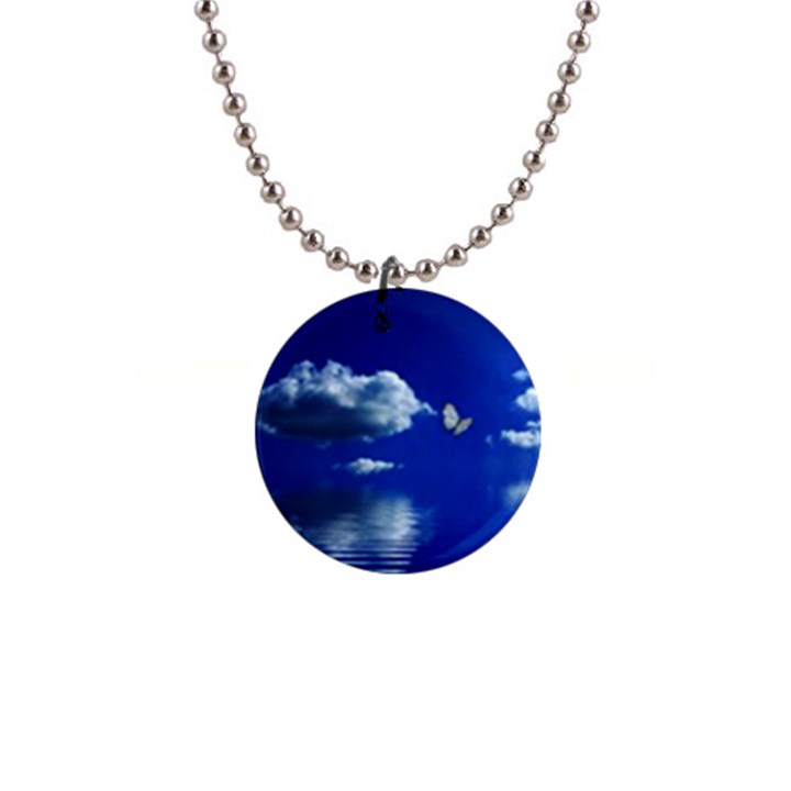 Sky Button Necklace