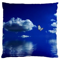 Sky Large Cushion Case (two Sided)  by Siebenhuehner