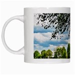 Trees White Coffee Mug Left