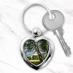 Trees Key Chain (heart) by Siebenhuehner