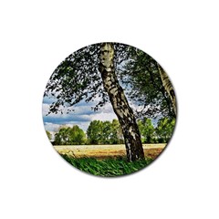 Trees Drink Coaster (round) by Siebenhuehner