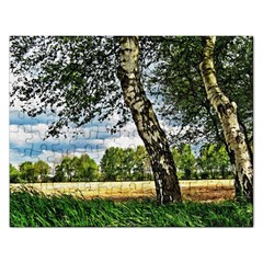 Trees Jigsaw Puzzle (rectangle) by Siebenhuehner