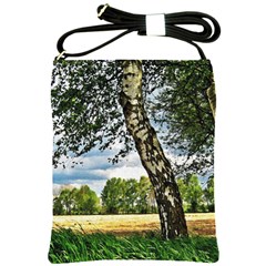 Trees Shoulder Sling Bag by Siebenhuehner