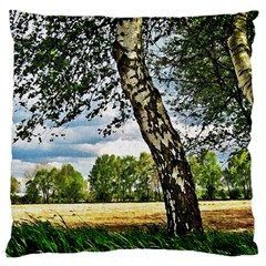 Trees Large Cushion Case (two Sided)  by Siebenhuehner