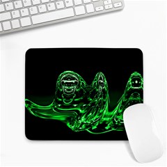 Modern Art Small Mouse Pad (rectangle) by Siebenhuehner