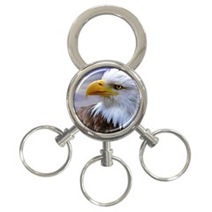 Bald Eagle 3-Ring Key Chain