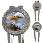 Bald Eagle Golf Pitchfork & Ball Marker Front