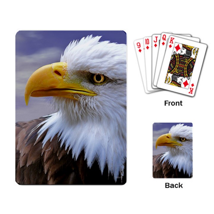 Bald Eagle Playing Cards Single Design