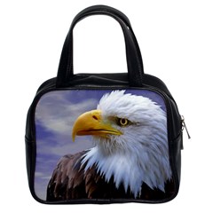 Bald Eagle Classic Handbag (two Sides) by Siebenhuehner