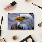 Bald Eagle Cosmetic Bag (Small) Back