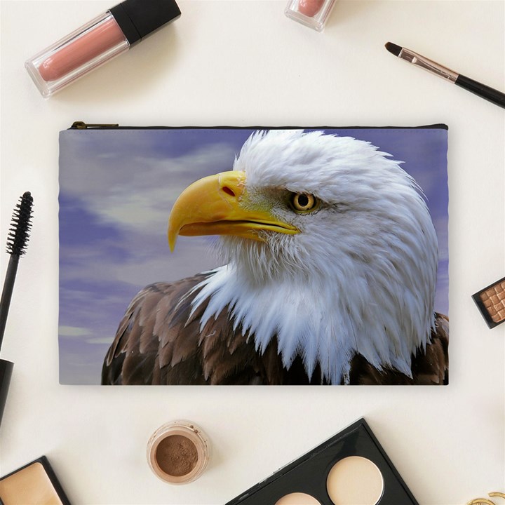 Bald Eagle Cosmetic Bag (Large)