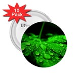 Waterdrops 2.25  Button (10 pack) Front