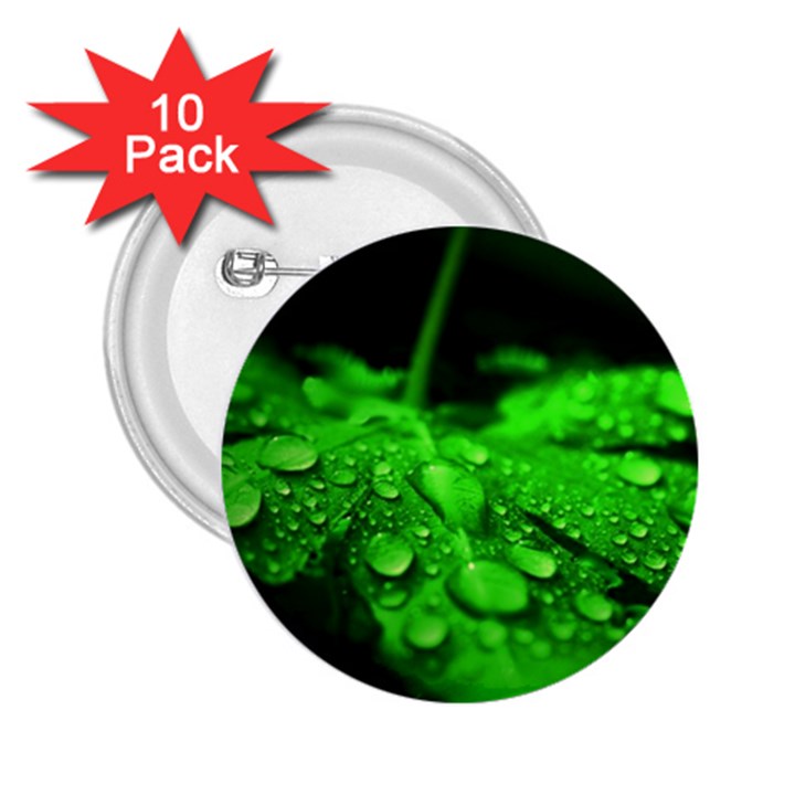 Waterdrops 2.25  Button (10 pack)