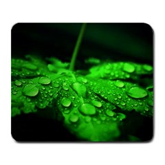 Waterdrops Large Mouse Pad (rectangle) by Siebenhuehner