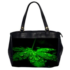 Waterdrops Oversize Office Handbag (one Side)