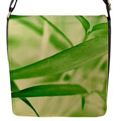 Bamboo Flap Closure Messenger Bag (small) by Siebenhuehner