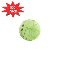 Bamboo 1  Mini Button Magnet (100 Pack)