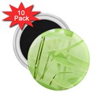 Bamboo 2.25  Button Magnet (10 pack) Front