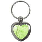 Bamboo Key Chain (Heart) Front